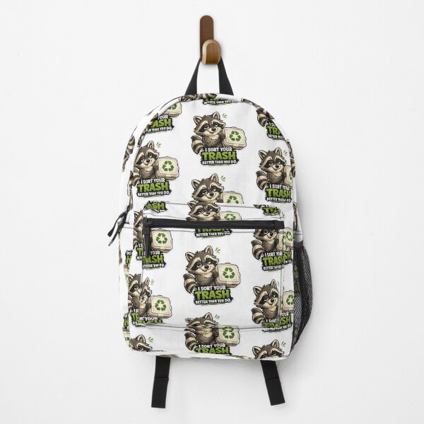 Item preview, Funny Eco Mom Gift Sarcastic Recycling Raccoon designed and sold by Gentlestate.