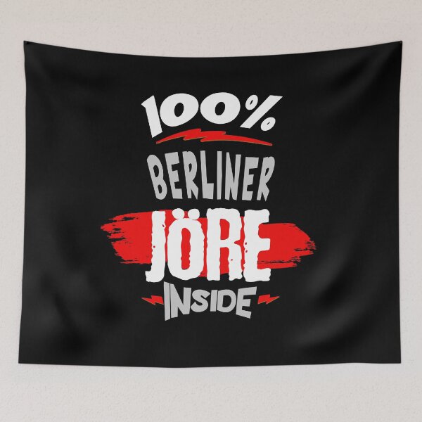 Item preview, 100% Berliner Jöre Inside - Berlin Mädchen Stolz Design designed and sold by HoshisWorld2018.