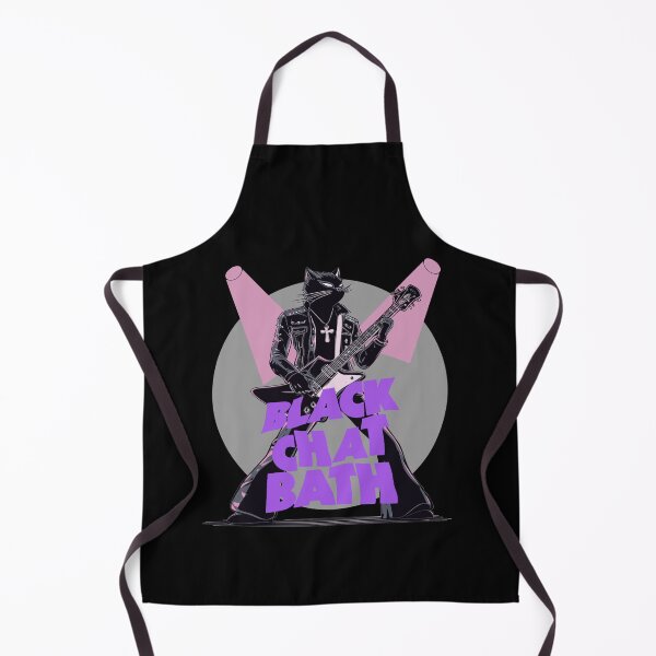 Item preview, BLACK CHAT BATH - rock chat and metal humor designed and sold by francoisville.
