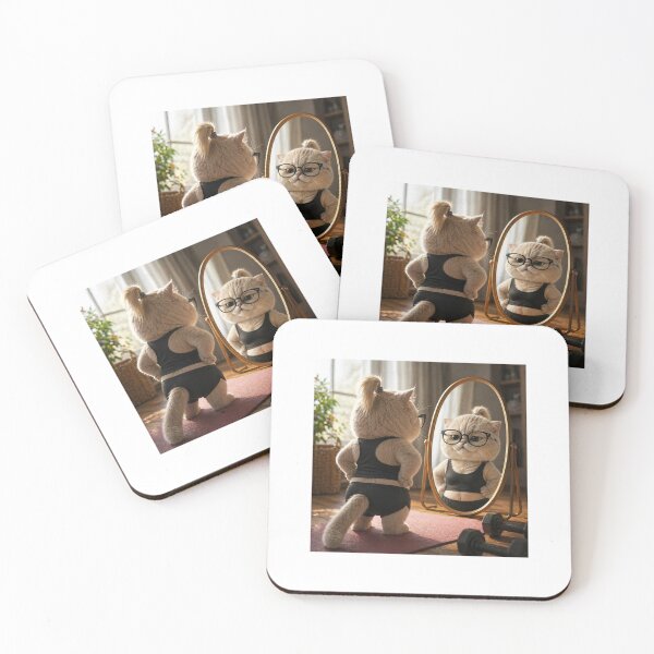 Item preview, Expectation vs Reality Cat – Self Growth Aesthetic designed and sold by LovelyCatGalaxy.