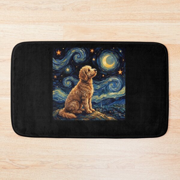 Item preview, Goldendoodle Starry Night Van Gogh Art Dog Lover designed and sold by TerryConnells.