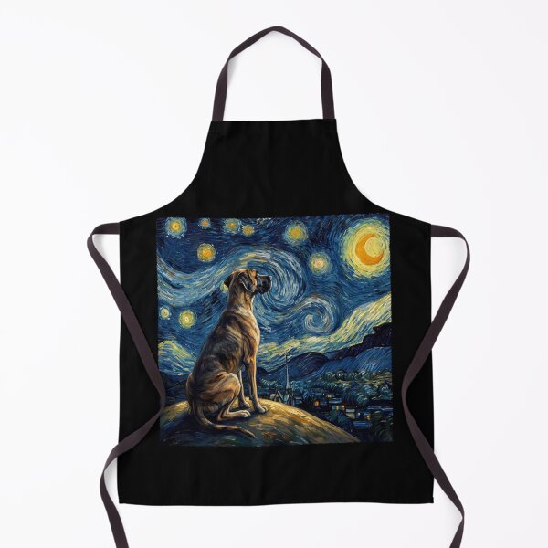 Item preview, Great Dane Starry Night Van Gogh Art Dog Lover designed and sold by TerryConnells.