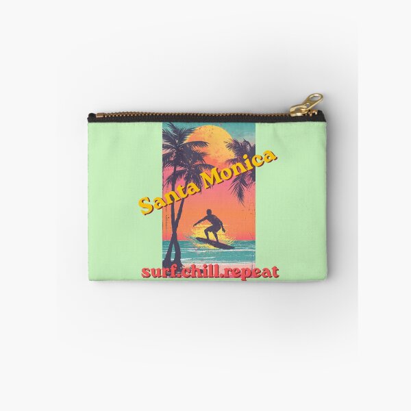 Item preview, Santa Monica Surf.Chill.Repeat designed and sold by BhadzCheetah.