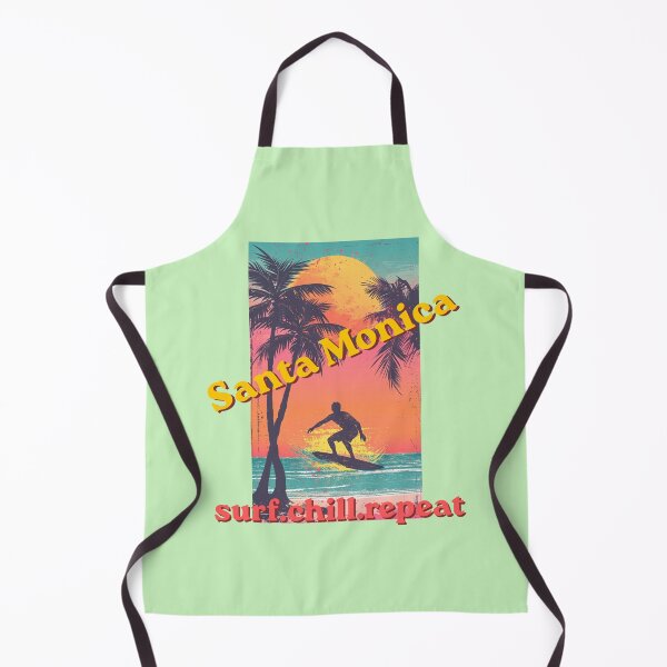 Item preview, Santa Monica Surf.Chill.Repeat designed and sold by BhadzCheetah.