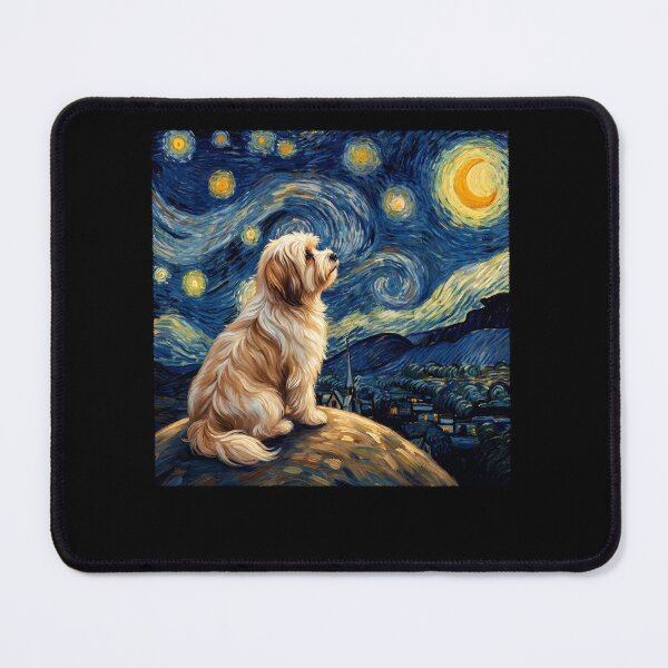 Item preview, Havanese Starry Night Van Gogh Art Dog Lover designed and sold by TerryConnells.