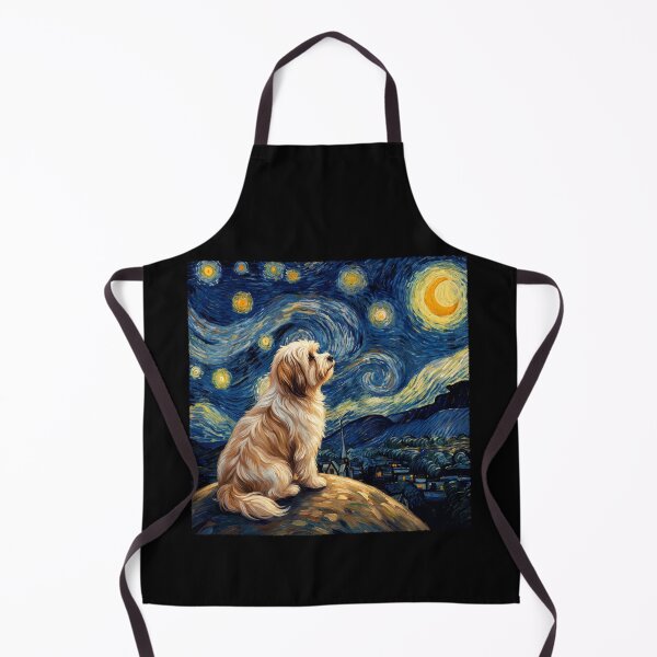 Item preview, Havanese Starry Night Van Gogh Art Dog Lover designed and sold by TerryConnells.