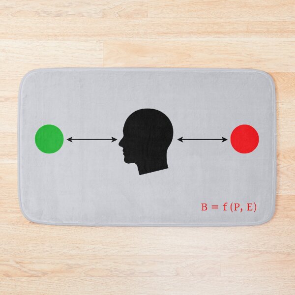 Item preview, Approach–Avoidance Conflict | Kurt Lewin Inspired | Field Theory Psychology Minimalist Design designed and sold by PERSPECTIVERED.