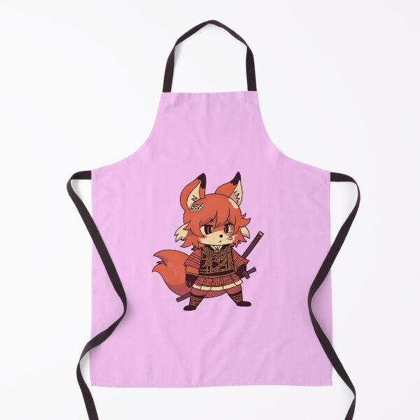 Item preview, kawaii anime style red fox digital art designed and sold by geekmania48.