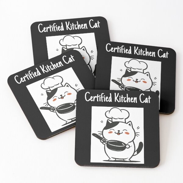 Item preview, Funny Cat Chef Gifts – Cute Cooking Cat “Certified Kitchen Cat” Meme Shirt, Gift for Cat Lovers & Foodies designed and sold by ZubekStudio.