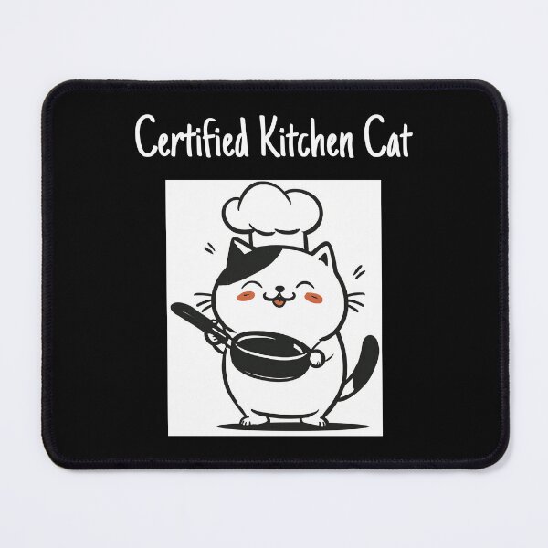 Item preview, Funny Cat Chef Gifts – Cute Cooking Cat “Certified Kitchen Cat” Meme Shirt, Gift for Cat Lovers & Foodies designed and sold by ZubekStudio.