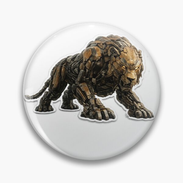 Item preview, Majestic Armored Lion Fantasy Warrior designed and sold by Farheen786.