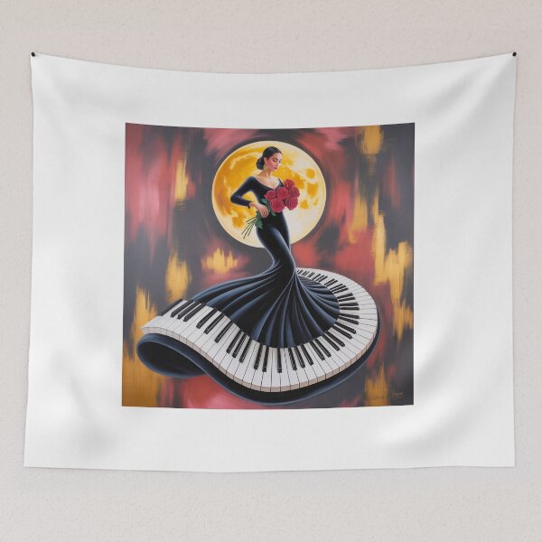 Artikelvorschau, ✨Elegantes Klavierkunst-Design für Frauen✨ entworfen und verkauft von CheersTOGETHER.