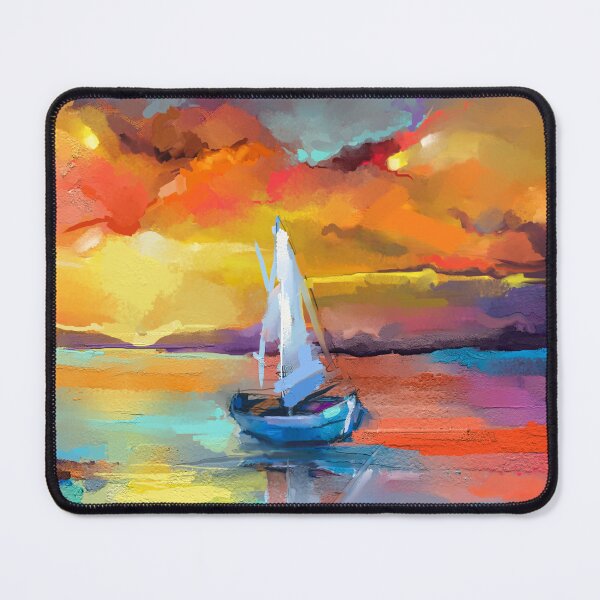 Item preview, Sailboat in the sunset designed and sold by Desikhanna123.