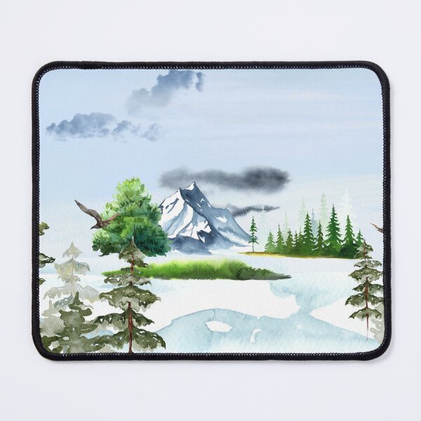 Item preview, Winter Mountain Landscape designed and sold by Desikhanna123.