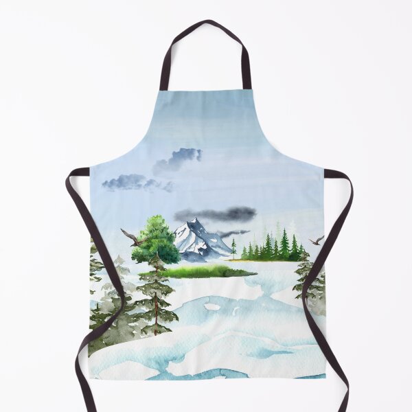 Item preview, Winter Mountain Landscape designed and sold by Desikhanna123.
