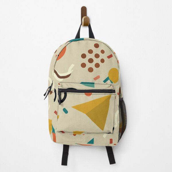 Item preview, Teal, Mustard & Orange Shapes: Lively Cartoon Vibe designed and sold by mittie101.