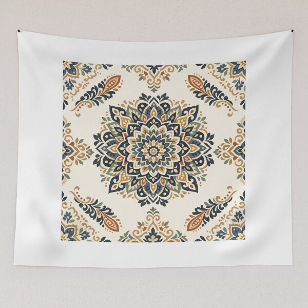 Item preview, Modern Batik Mandala Pattern designed and sold by SoftSproutstu.