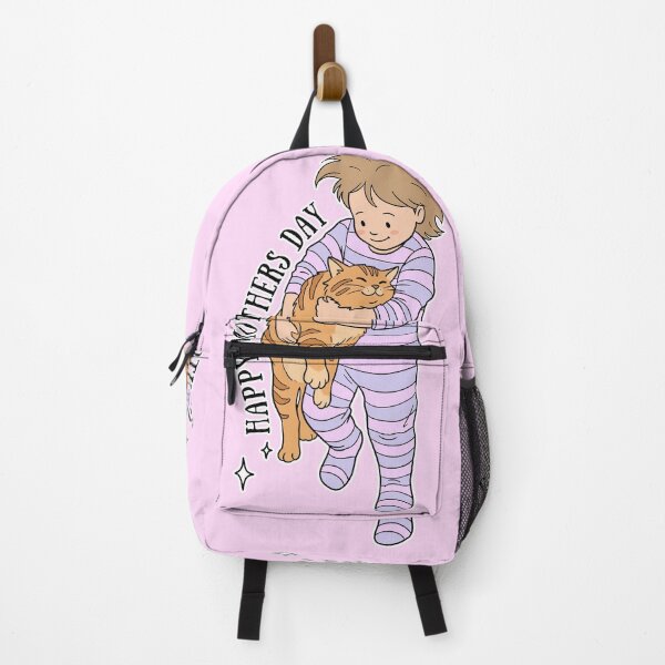 Item preview, Happy Mother’s Day Hugging Ginger Cat Illustration designed and sold by Blupunk.