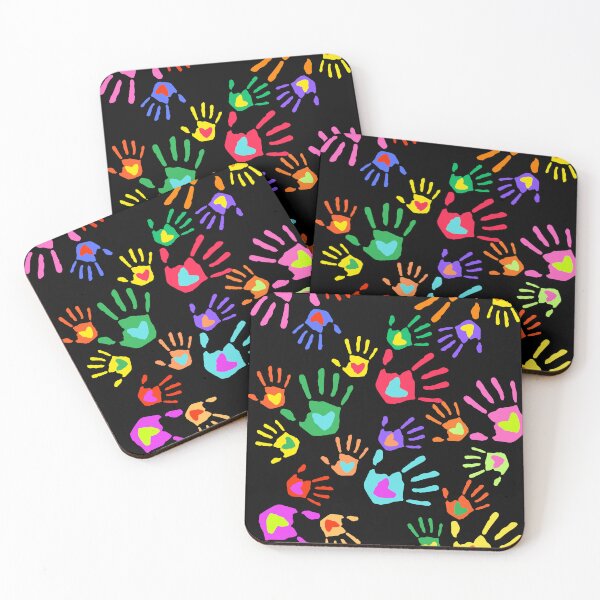 Item preview, Colorful Handprint Heart Shirt Diversity Kindness Inclusion Pride Gift designed and sold by E20STUDIO.