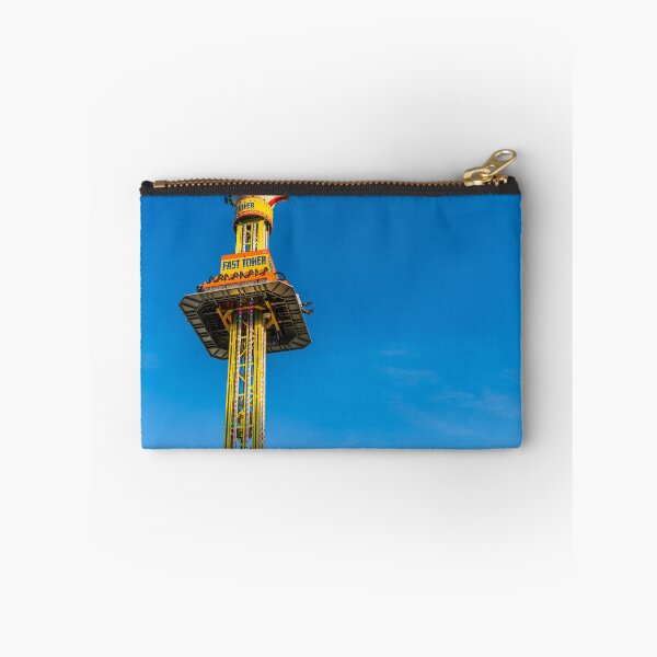 Item preview, Drop Tower Against Blue Sky designed and sold by Rabee Khalil Photography.
