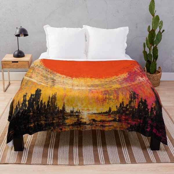 Item preview, Burning sun over a destroyed world – Dystopian urban art with an apocalyptic atmosphere designed and sold by Bernd Friese.
