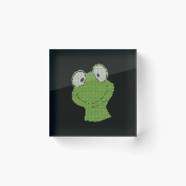 Item preview, pixel frog designed and sold by Veki5.