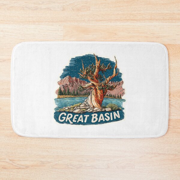 Item preview, Great Basin National Park Ancient Bristlecone Pine Starry Night   Illustration Magnet designed and sold by Blurbean.