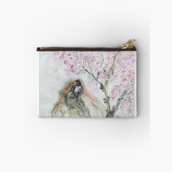 Item preview, Bird under a blossomed tree designed and sold by SolartiandBrush.