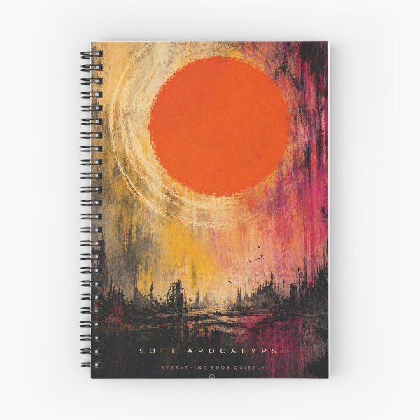 Item preview, Soft Apocalypse – Silent End Times over an Abstract City | Melancholic Modern Art designed and sold by Bernd Friese.