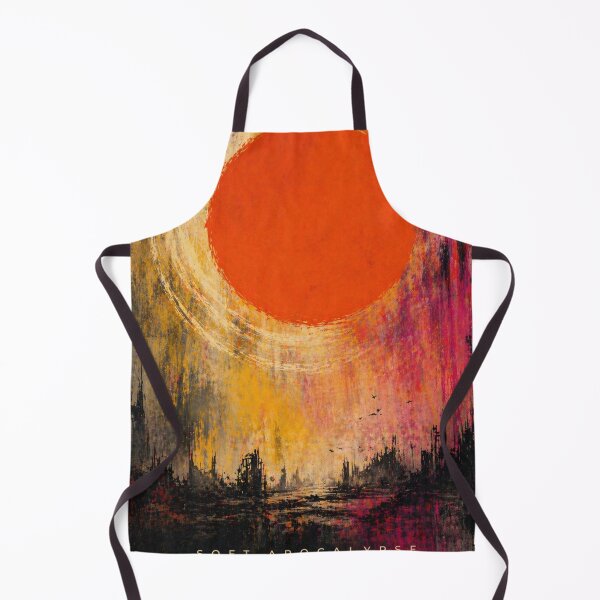 Item preview, Soft Apocalypse – Silent End Times over an Abstract City | Melancholic Modern Art designed and sold by Bernd Friese.