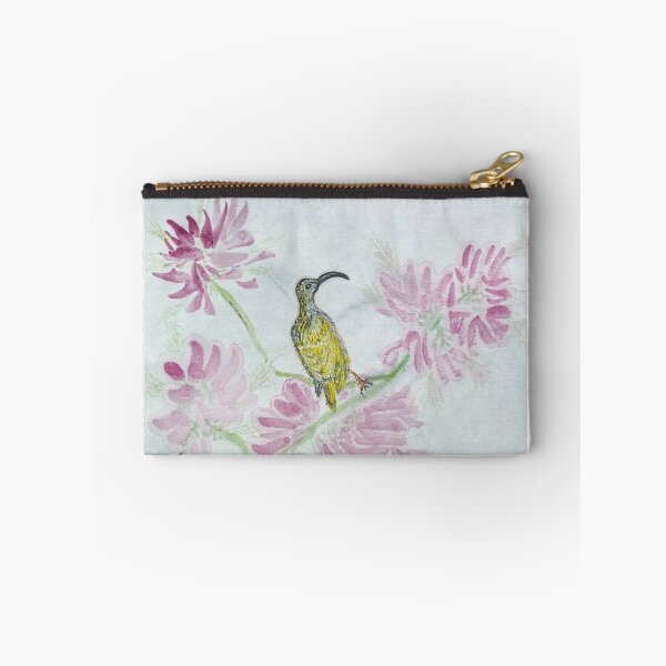 Item preview, Bird with Pink Flowers designed and sold by SolartiandBrush.