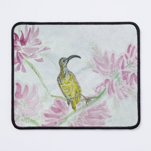Item preview, Bird with Pink Flowers designed and sold by SolartiandBrush.