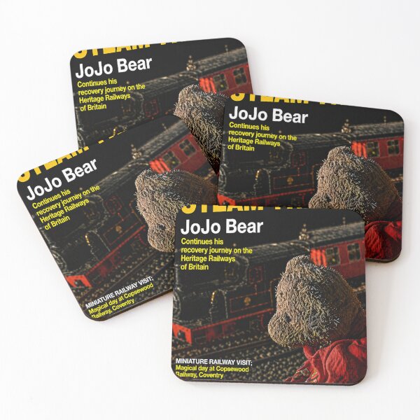 Item preview, Steam Trains with JoJo Bear designed and sold by designbywhacky.
