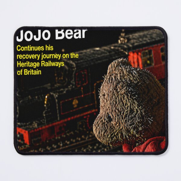 Item preview, Steam Trains with JoJo Bear designed and sold by designbywhacky.