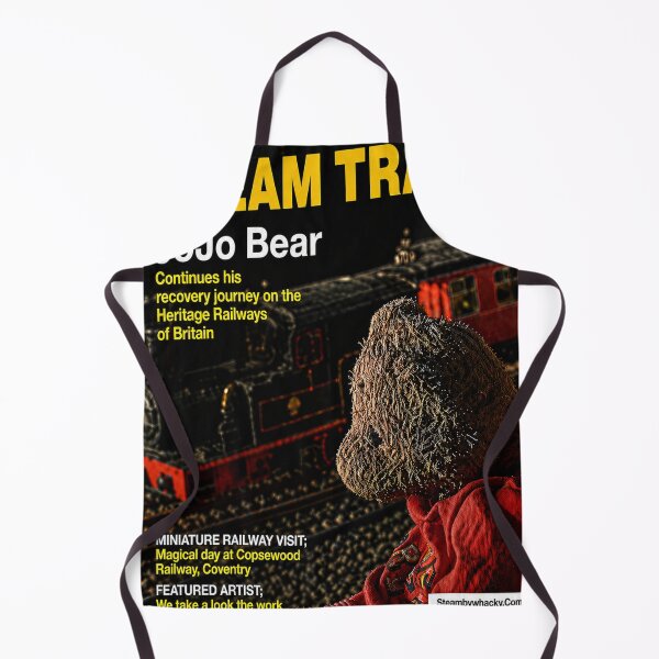 Item preview, Steam Trains with JoJo Bear designed and sold by designbywhacky.
