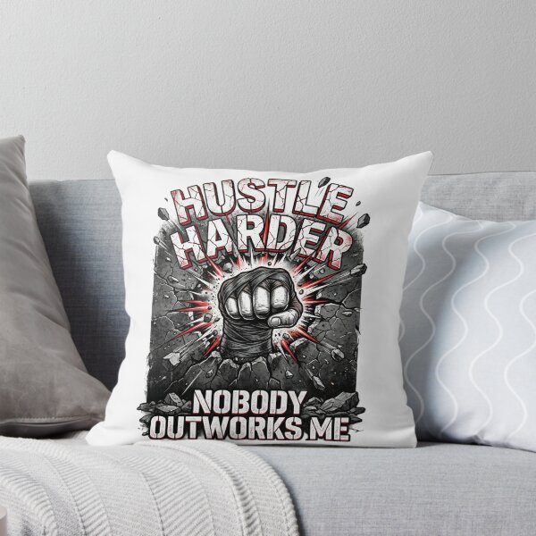 Item preview, HUSTLE HARDER — FIST IMPACT Boxing / MMA · Street Gym designed and sold by LuxePrint Society.