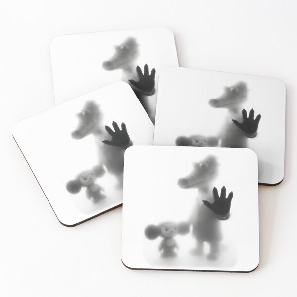 Item preview, Cheburashka(Чебурашка) & Gena (Гена) frosted glass effect designed and sold by DigitalPartisan.