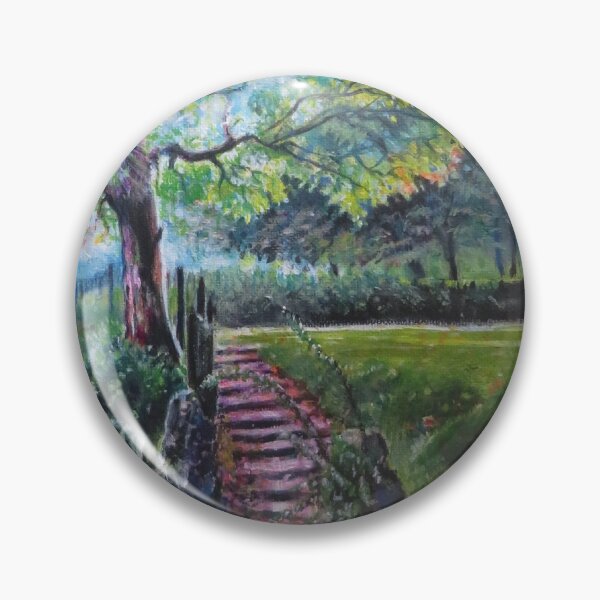 Item preview, Leaf Strewn Steps - Victoria Park, St Helens designed and sold by LittleLiz.