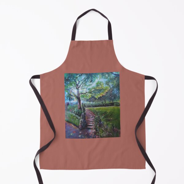 Item preview, Leaf Strewn Steps - Victoria Park, St Helens designed and sold by LittleLiz.