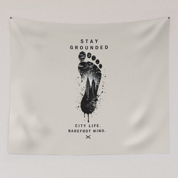Item preview, Stay Grounded – Minimalist Urban Lifestyle Statement Design designed and sold by Bernd Friese.