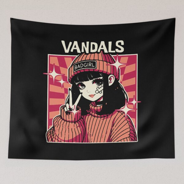 Item preview, The Vandals Anime Style designed and sold by KovacWear.
