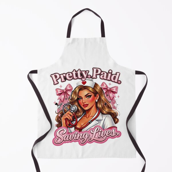 Item preview, Pretty Paid Nurse Saving Lives designed and sold by Prime legend .