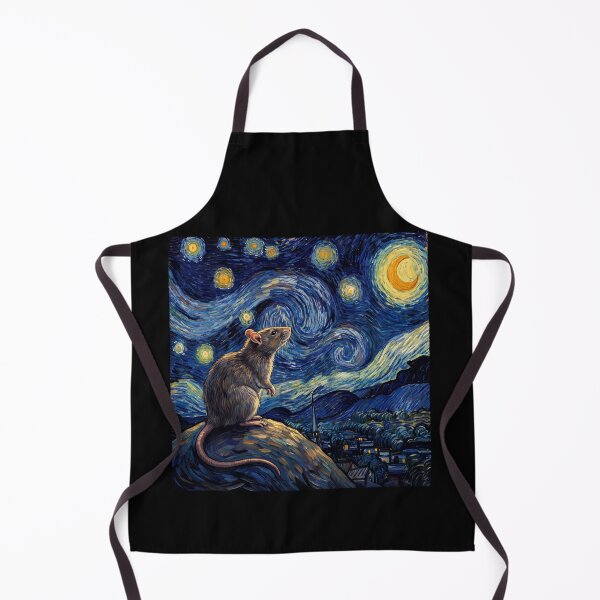 Item preview, Rat Starry Night Van Gogh Art Lover designed and sold by TerryConnells.