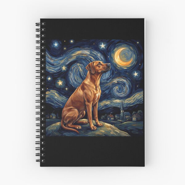 Item preview, Rhodesian Ridgeback, Noche Estrellada, Van Gogh, Arte, Amante de los Perros designed and sold by TerryConnells.