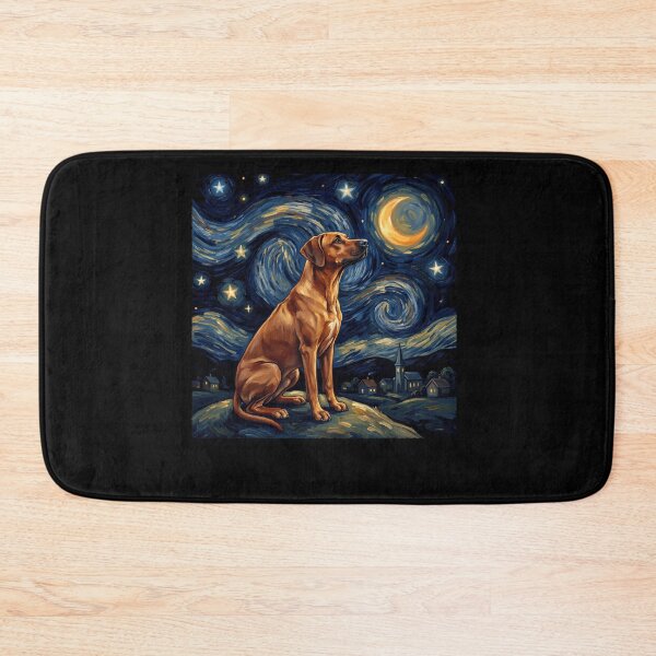Item preview, Rhodesian Ridgeback Starry Night Van Gogh Art Dog Lover designed and sold by TerryConnells.