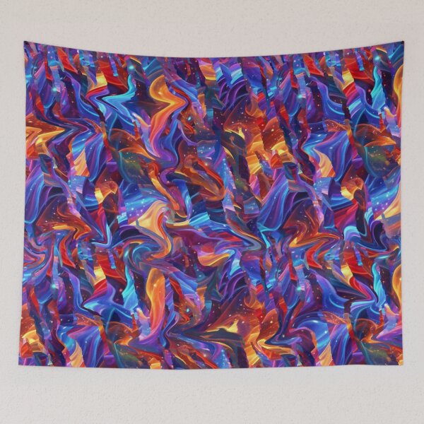 Item preview, Cosmic color swirl composition designed and sold by Sigtrix.