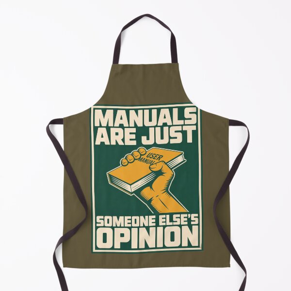 Item preview, Manuals Are Opinions designed and sold by SignumShop.