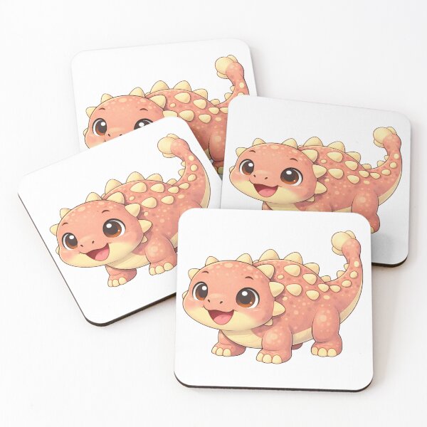 Item preview, Cute Ankylosaurus Dinosaur for Baby Clothes – Minimalist Illustration designed and sold by Mac Sketches.
