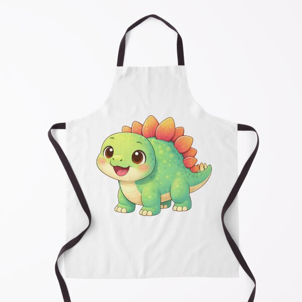 Item preview, Cute Stegosaurus Dinosaur for Baby Clothes – Minimalist Illustration designed and sold by Mac Sketches.