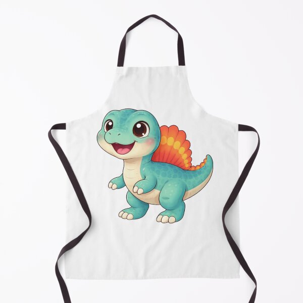 Item preview, Cute Spinosaurus Dinosaur for Baby Clothes – Minimalist Illustration designed and sold by Mac Sketches.
